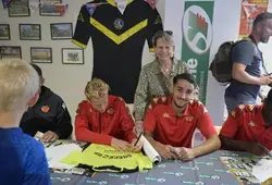 Savigné-l'Évêque accueille des footballeurs professionnels ! 