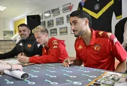 Savigné-l'Évêque accueille des footballeurs professionnels ! 