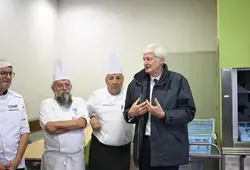 Des chefs-restaurateurs s'invitent au collège pour la semaine du goût 2024 !