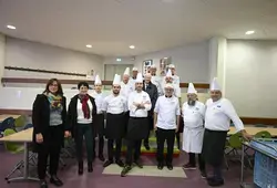 Des chefs-restaurateurs s'invitent au collège pour la semaine du goût 2024 !