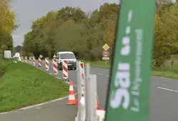 Lancement des travaux du giratoire à Bonnétable : RD301/RD83