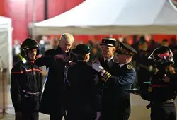 Les sapeurs-pompiers de la Sarthe célèbrent la Sainte-Barbe