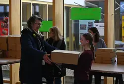Le Département distribue du matériel reconditionné aux familles sarthoises
