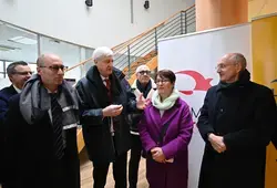Inauguration du nouveau bureau de Poste dans le quartier des Sablons