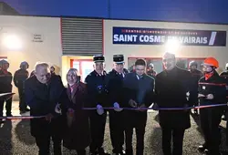 Inauguration du nouveau Centre d’Incendie et de Secours de Saint-Cosme-en-Vairais