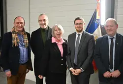 Inauguration du nouveau Centre d’Incendie et de Secours de Saint-Cosme-en-Vairais