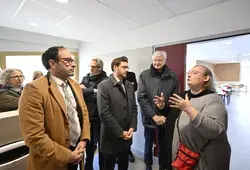Inauguration du nouveau restaurant scolaire au Collège Léo Delibes