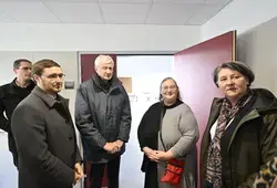 Inauguration du nouveau restaurant scolaire au Collège Léo Delibes