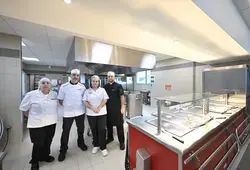 Inauguration du nouveau restaurant scolaire au Collège Léo Delibes