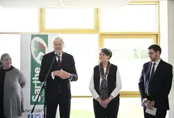Inauguration du nouveau restaurant scolaire au Collège Léo Delibes
