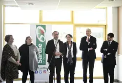 Inauguration du nouveau restaurant scolaire au Collège Léo Delibes