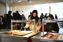 Inauguration du nouveau restaurant scolaire au Collège Léo Delibes