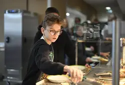 Inauguration du nouveau restaurant scolaire au Collège Léo Delibes