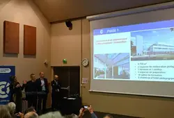 Une première pierre pour le campus de la CCI