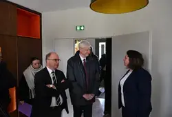 Inauguration de deux nouvelles maisons d'accueil d'urgence : villas Loire et Fontaine-Picot