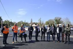 Sécurité routière : un nouveau giratoire à Bonnétable