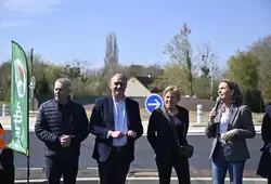 Sécurité routière : un nouveau giratoire à Bonnétable