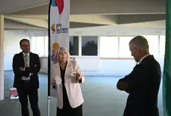 Lancement du chantier pôle économique « La Virgule » à Sablé-sur-Sarthe