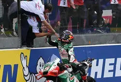 La course en images