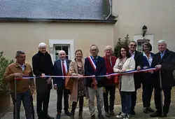 Inauguration de la mairie et de l'école de Chahaignes