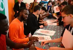 225 collégiens sarthois assistent à l'entraînement du MSB !