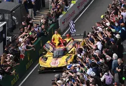 Instantanés du podium