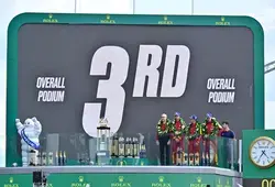 Instantanés du podium