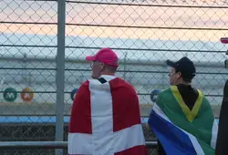 Ambiance matinale sur le circuit