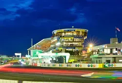La nuit sur le circuit