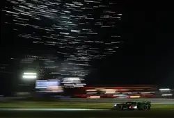 La nuit sur le circuit