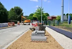 La route de Laval et la traversée du Boulevard Nature modernisées au Mans