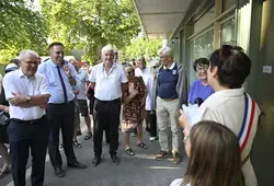 Le bâtiment vestiaires tribune de Parigné-l’Évêque restauré