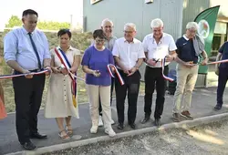 Le bâtiment vestiaires tribune de Parigné-l’Évêque restauré