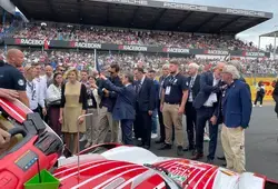 Le départ des 24 Heures du Mans lancé par Roger Federer ! 