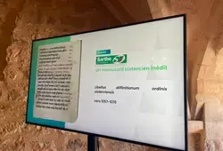 Le Conseil départemental présente un manuscrit inédit du XIIIe siècle