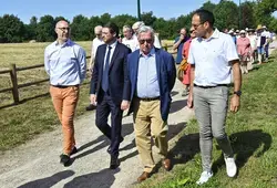 Inauguration d'une voie douce à Torcé-en-Vallée