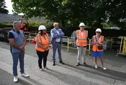 Un chantier d'enfouissement bas carbone testé à Brains-sur-Gée