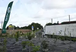 Le nouveau carrefour giratoire à Lamnay a été inauguré