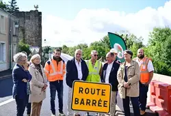 Le pont de Beaumont-sur-Sarthe est réouvert à la circulation