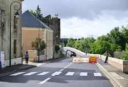 Le pont de Beaumont-sur-Sarthe est réouvert à la circulation