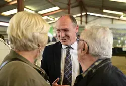 Inauguration de l'espace agricole de la Foire du Mans