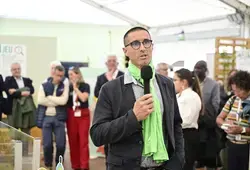Inauguration de l'espace agricole de la Foire du Mans