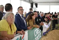 Inauguration de l'espace agricole de la Foire du Mans