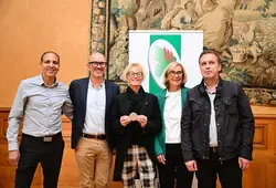 Le Département décore Sandrine Lagrée, sportive transplantée de l’équipe de France