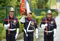 SDIS : passation de commandement et remise de médailles