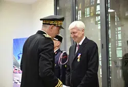 SDIS : passation de commandement et remise de médailles