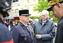 SDIS : passation de commandement et remise de médailles