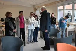 La restructuration du collège Guillaume Apollinaire à Bouloire se poursuit