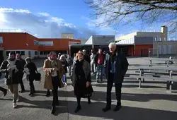 La restructuration du collège Guillaume Apollinaire à Bouloire se poursuit