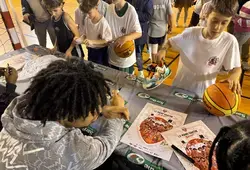 Des jeunes du Monfort sport basket ont rencontré des joueurs du MSB